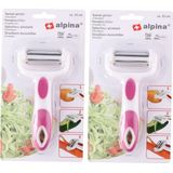 Dunschiller - RVS - Zwart - Ergonomisch Handvat