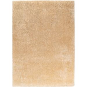 Lalee Glamour | Modern Vloerkleed Hoogpolig | Beige | Tapijt | Karpet | Nieuwe Collectie 2024 | Hoogwaardige Kwaliteit | 160x230 cm