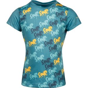 Harry's Horse Shirt Diva Sea Breeze Harbor-Blue - 116 | Kids ruiterkleding