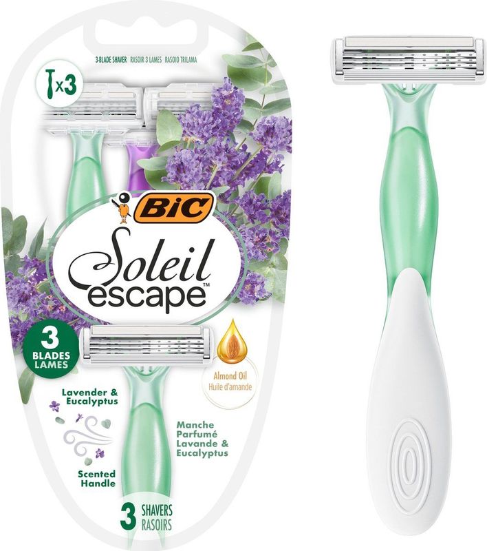 BIC - Soleil Escape - Scheermesjes - Lavendel - 3 Stuks