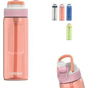 Kambukka Lagoon Drinkfles 750ml Mango Tango met geïntegreerd rietje