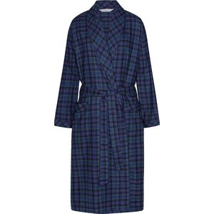 Flanellen Kamerjas Oslo - Ambassador 1867 - Blauw-Groen Geruit - maat L