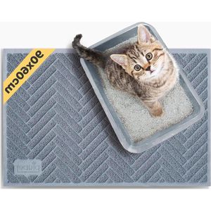 Kattenbakmat 90x60cm - Kattenbakvulling - Kattenbakmat voor kattenbakken met hoge rand