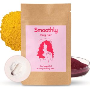 Refill - Smoothly Holy Hair Vegan Haarverzorging met o.a. Selenium, Foliumzuur en Biotine - Voor natuurlijk sterk en glanzend haaar - Ondersteunt het volume en de kwaliteit van haar!