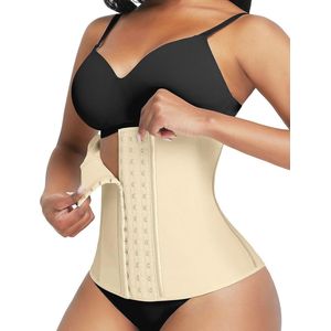 Taille Trainer voor Dames Latex Onderbust Corset Tummy Shaper Cincher