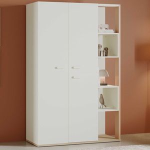 CaliCosy - Kast - Camillia - Spaanplaat - Terracotta/Beige/Eiken