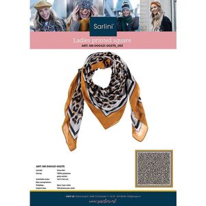 Vierkante sjaal