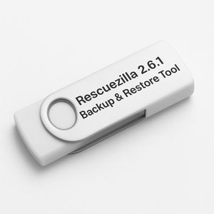 Rescuezilla 2.5.4 (64-bit) – USB 64 GB Installatiestick | Open-Source Backup & Restore Tool | Inclusief Nederlandse Handleiding