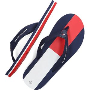 Tommy Hilfiger 32919 Slippers - Jongens - Blauw - Maat 36