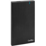 CoolBox - SlimChase A-2540 - Harddisk Behuizing - Zwart - 2.5 inch