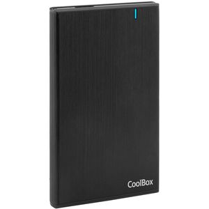 CoolBox - SlimChase A-2540 - Harddisk Behuizing - Zwart - 2.5 inch