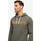 Superdry CLASSIC CORE LOGO HOODIE Heren Trui - Maat S