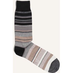 Paul Smith - Gestreepte Sokken - Zwart - Multicolor - Katoen