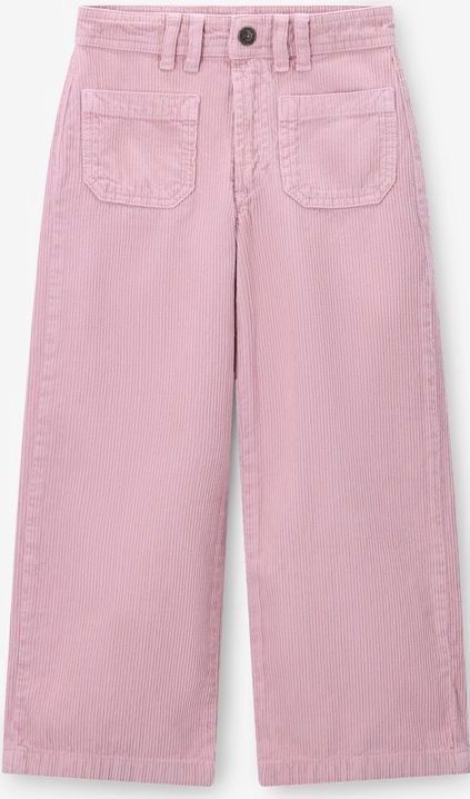 Sissy-Boy - High Waist Straight Leg - Corduroy Broek - Roze