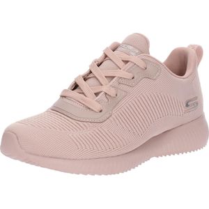 Skechers - Bobs Squad Tough Talk - Sneakers - Roze - Textiel - Extra Comfort