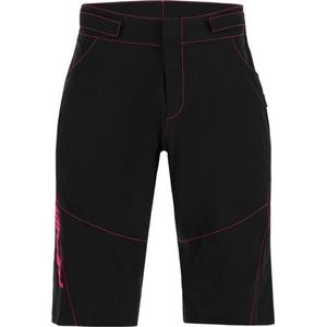 Santini MTB fietsbroek zonder zeem Dames Zwart Roze - Selva MTB shorts for woman - M