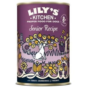 3x6x400 gr Lily's kitchen dog senior recipe hondenvoer