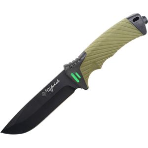 Eurocatch Nighshade Survival Mes - RVS Blad - Multitool - Jachtmes - Outdoor - Camping - Kamperen