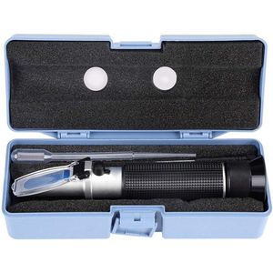 Tometer voor Gedestilleerde Alcohol - Alcohol Tester - Brewing - Professionele Handheld Alcohol Refractometer 0-80% Test Refractometer Tester Meter Meetinstrument