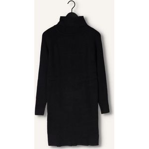 Minus - Gebreide Jurk - Zwart - Dames - 2XL