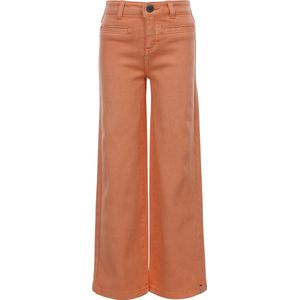 LOOXS Little 2311-7631-215 Meisjes Broek - Maat 116 - Oranje van 98% Cotton 2% elastane