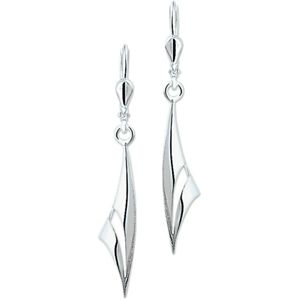 Glams - Oorhangers - Zilver - Brisur Haak - 29 mm