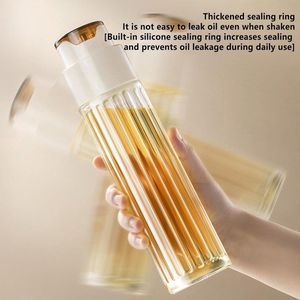 Automatisch openend navulbaar oliereservoir voor koken - Multifunctionele olijfoliedispenser .