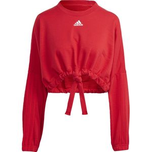 adidas Sportswear Dance Crop Versatile Sweatshirt - Dames - Rood- S