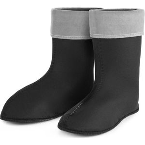 Ladeheid Sokken voor Regenlaarzen - Volwassenen - Fleecesokken - LA-LMG-Socks-Jessy - Grijs - 36