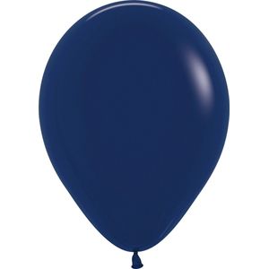 Sempertex ballonnen Fashion Navy Blue | 50 stuks | 12 inch | 30cm