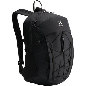 Haglöfs - Vide 25L - Zwarte Backpack met Laptopsleeve-One Size