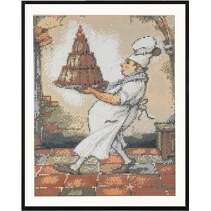 Grafix Diamond painting Anton Pieck - Bakker 40x50cm