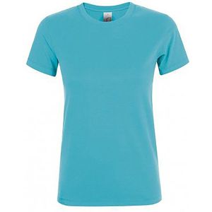 SOLS Dames/dames Regent T-Shirt met korte mouwen (Atol blauw)