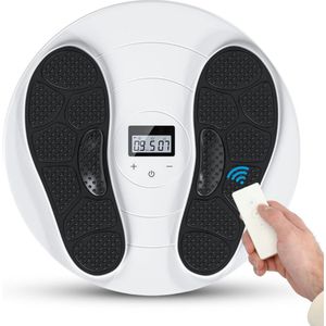 DailySupplies® Voetmassage Apparaat Bloedsomloop - Massage Apparaat - Onstpanning - Wit met zwart