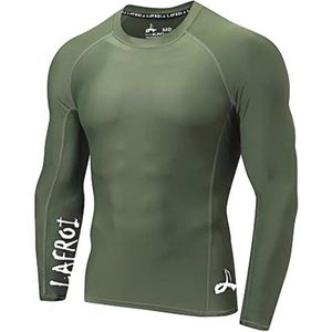 Heren Lange Mouw UPF 50+ Performance Baselayer Rash Guard