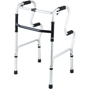 Lichtgewicht opvouwbaar looprek met sta-op functie (Verstelbaar)