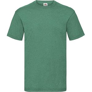 Fruit of the Loom - 5 stuks Valueweight T-shirts Ronde Hals - Retro Heather Green - L