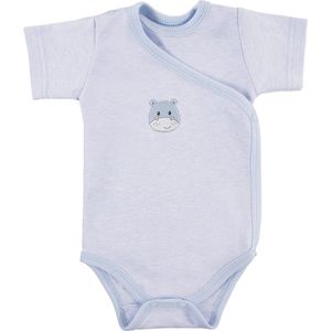 Eevi - Rompertje Blauw - Omslagromper - Overslagromper - Maat 62 - 2 t/m 4 maanden