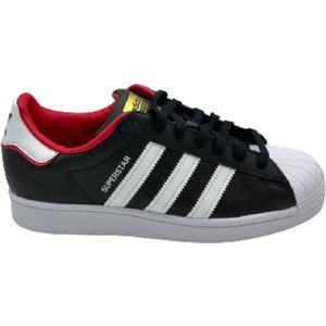 Adidas Superstar - Black/White/Scarle - Sneakers - 36 2/3