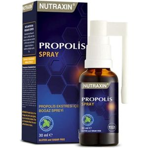 Nutraxin, Vitals, Bijen Propolis keelspray, natuurlijk verzachtend, 30 ml (1 fl oz)