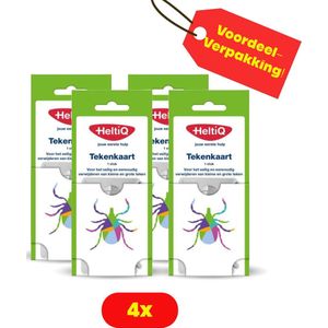 HeltiQ Tekenkaart - 4x1 voordeelverpakking