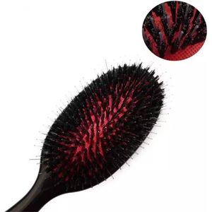 HairVogue-Verzachtende haarborstel-Medium-Zwart