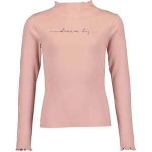 Blue Seven-Girls knitted T-shirt-Mauve orig