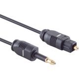 Digitale optische Mini Toslink - Toslink audio kabel - 2,2mm - 3 meter