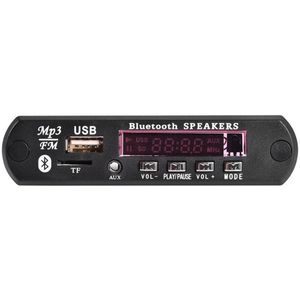 Draadloze Bluetooth-audiomodule 12V MP3 WMA met TF USB-decoderkaart handsfree autoradio