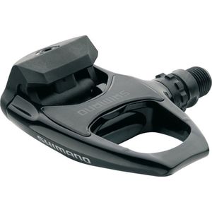 Promo Shimano SPD-SL PD-R540 AERO race pedalen oliezwart met schoenlaatjes SM-SH11