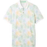 Tom Tailor Poloshirt Poloshirt Met Allover Print 1040947xx10 35093 Mannen Maat - M