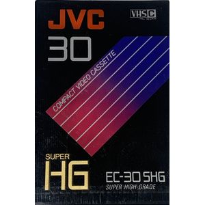 JVC EC-30 SHG 30min Super High Grade VHS-C camcorder cassette