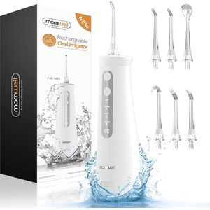 Draadloze waterflosser met 4 drukinstellingen en afneembaar waterreservoir - Ideaal voor gevoelige tanden