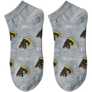 Clayre & Eef Grappige Sokken one size Grijs Polyester